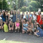 Bellagio Limousines in Kings Park Perth with Beautiful Party Ladies